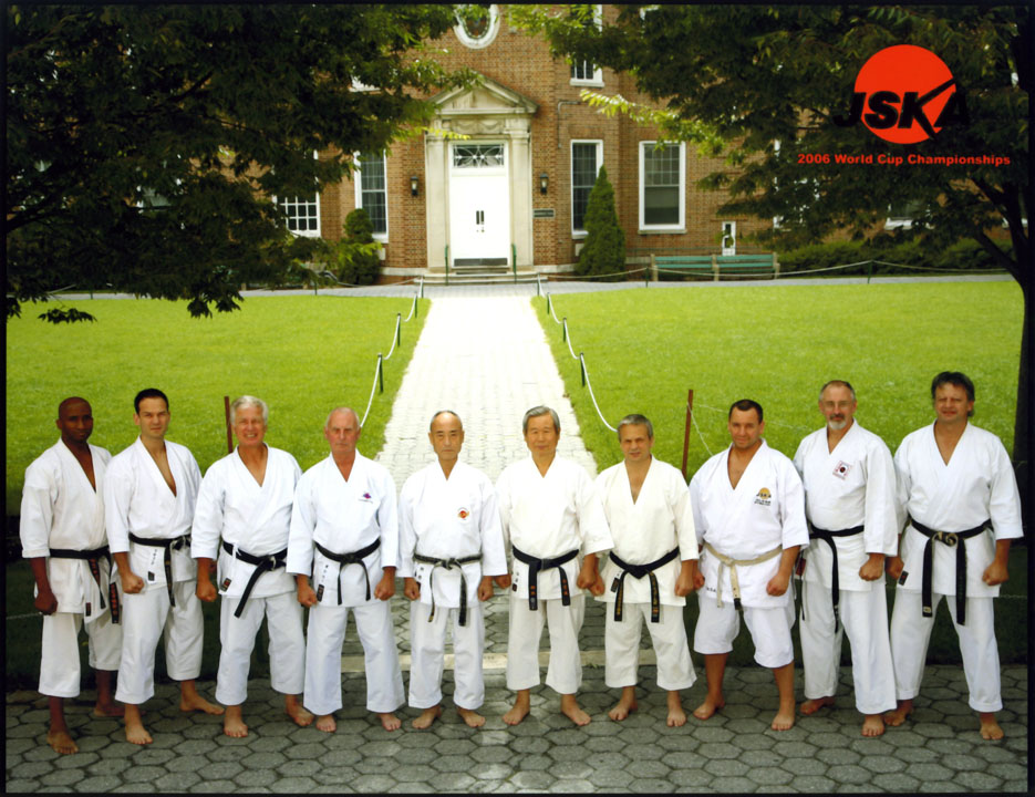 Karate seminar in progress